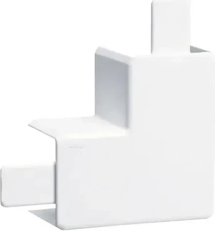 Hager Flachwinkel halogenfrei zu Leitungsführungskanal LF 40x40mm verkehrsweiß