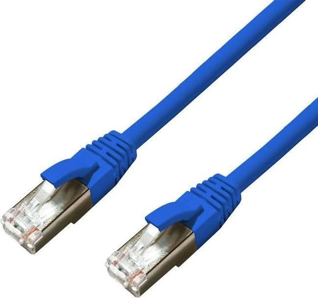 MicroConnect Patchkabel, Cat6a, S/FTP, RJ-45/RJ-45, 20m, blau