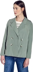 Street One Doppelreihiger Trenchcoat Jacke mint green (Damen)