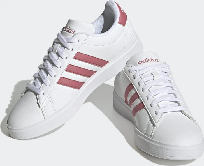 adidas Grand Court Cloudfoam Lifestyle Court Comfort cloud white/pink strata (Damen)