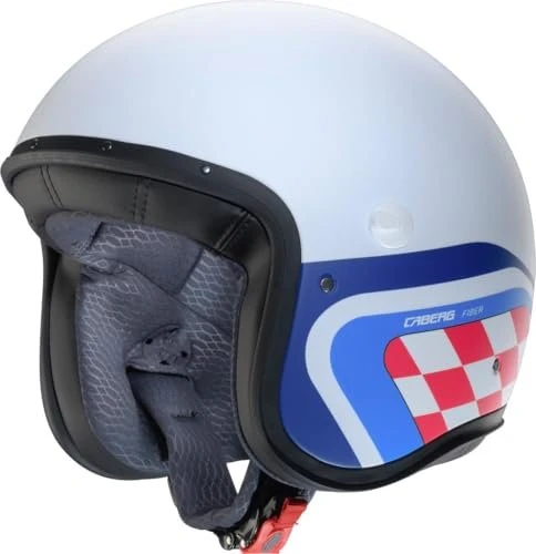 Caberg Freeride X Daytona matt weiß/blau/rot