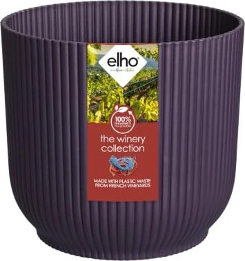 Elho The Winery Collection Blumentopf 22cm dunkelviolett