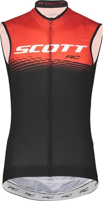 Scott RC Pro Trikot ärmellos fiery red/black (Herren)