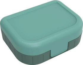 Rotho Snack Box Memory Kids Aufbewahrungsbehälter 1l grün/grau