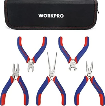 Workpro Mini Zangensatz, 5-tlg.