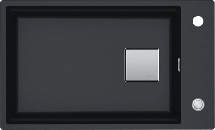 Franke Kubus 2 KNG 110-62 Unterbau Becken mittig black matt