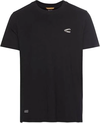 Camel Active Print aus nachhaltigem Organic Cotton T-Shirt kurzarm blau (Herren)