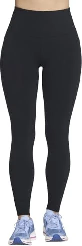 Skechers Go Walk High Waisted Hose lang schwarz (Damen)