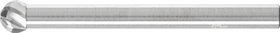 Pferd KUD 0807/6 INOX HM Kugelfräser, (D)4x3x34mm, 1 Stück