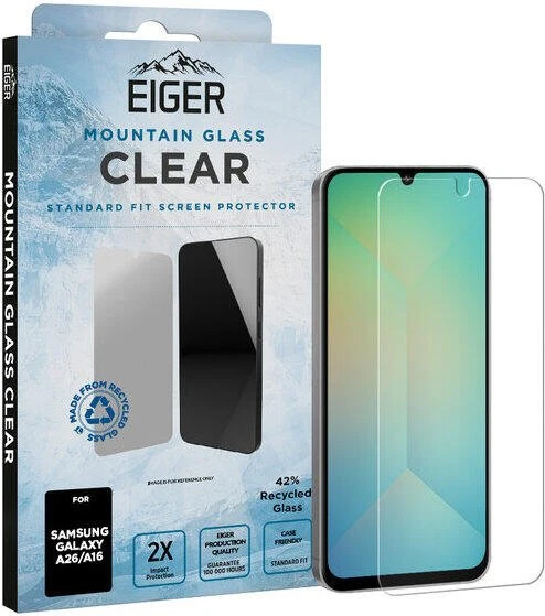 Eiger Mountain Glass Clear für Samsung Galaxy A26/A16