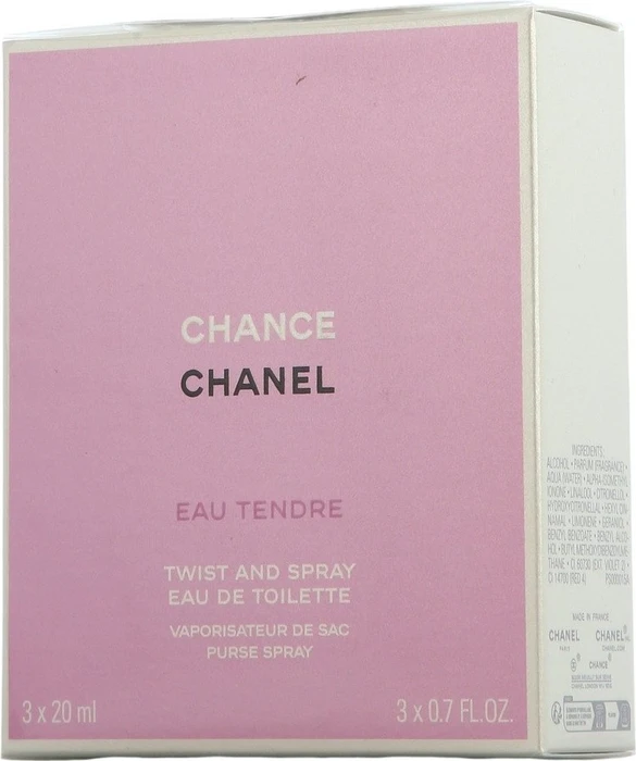 Chanel Chance Eau Tendre 3x EdT 20ml Duftset