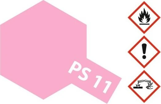 Tamiya Polycarbonat Spray Color PS-11 pink red, 100ml