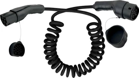InLine EV Spiral-Autoladekabel, 22kW, 3m Spiralkabel