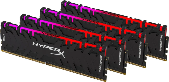 Kingston HyperX Predator RGB UDIMM 128GB Kit, DDR4-3200, CL16-19-19