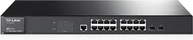 TP-Link TL-SG3200 JetStream Rackmount Gigabit Managed Switch, 14x RJ-45, 2x RJ-45/SFP