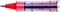 Uni-Ball Eye Micro UB-150 Tintenroller (Mine) rot/silber, 12er-Pack Vorschaubild