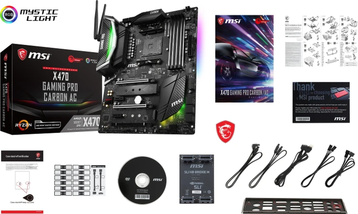 MSI X470 Gaming Pro Carbon AC (AMD AM4)