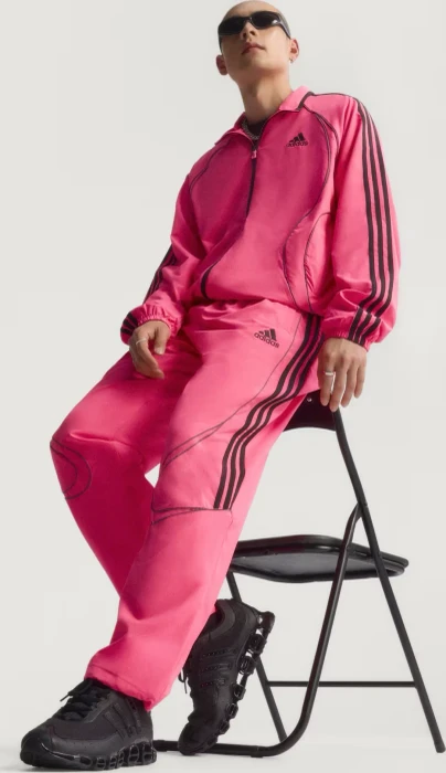 adidas Teamgeist Adicolor Trainingshose lang lucid pink/black (Herren)