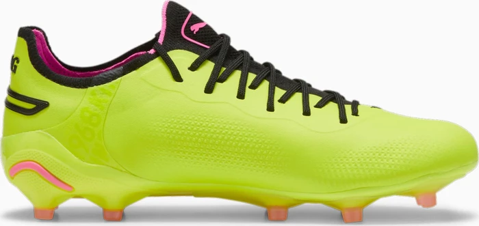 Puma King Ultimate FG/AG electric lime/puma black/poison pink (Damen)