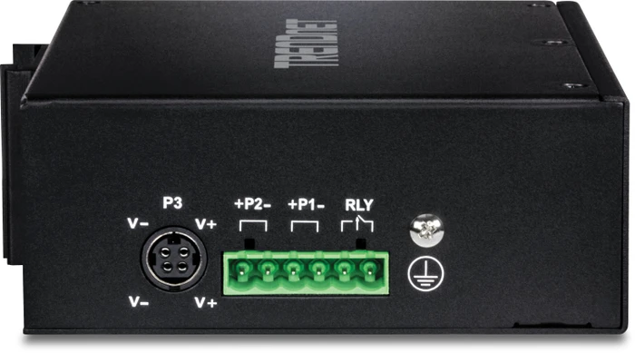 TRENDnet TI Hardened Industrial Railmount Gigabit Switch, 14x RJ-45, 2x SFP, 240W PoE+