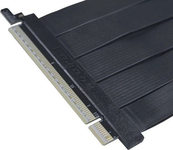 Lian Li Riser Card, gewinkelt, PCIe 5.0, 200mm