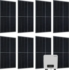 Juskys Solaranlage 3000W, 3kW, 3.28kWp