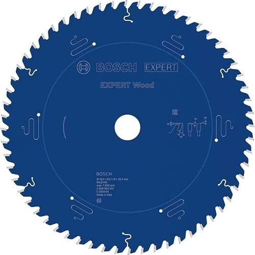 Bosch Professional Expert Wood Kreissägeblatt 60Z, 254x1.8x25.4mm, 1 Stück