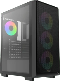 Ocypus Gamma C60 ARGB, schwarz, Glasfenster