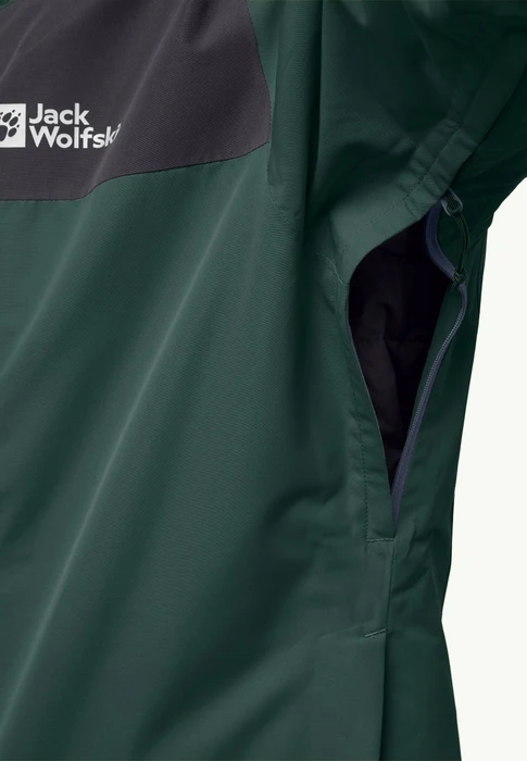 Jack Wolfskin Jasper 3in1 Funktionsjacke black olive (Herren)