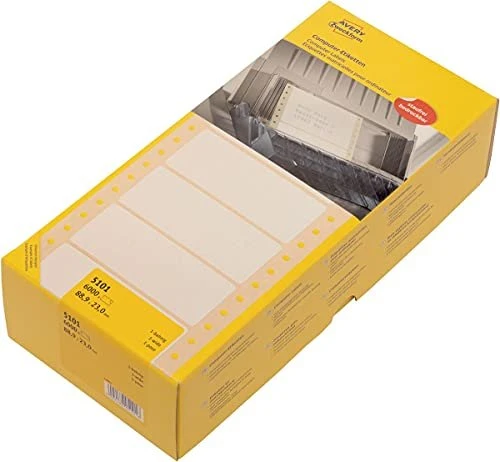 Avery-Zweckform Endlosetiketten, 97x67.7mm, weiß, 500 Blatt (6000 Etiketten)