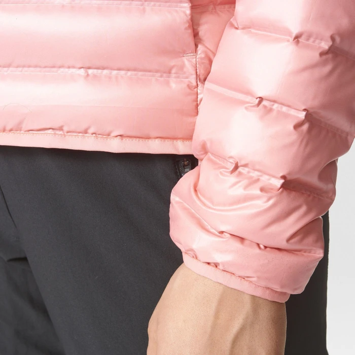 adidas Varilite Hooded Down Funktionsjacke tactile rose (Damen)