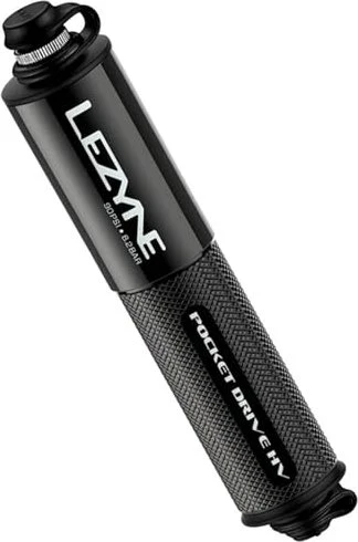 Lezyne Pocket Drive HV Minipumpe schwarz