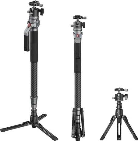 SmallRig Carbonfaser-Einbeinstativ Lite mit Kugelkopf