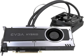 EVGA GeForce GTX 1070 Hybrid Gaming, 8GB GDDR5, DVI, HDMI, 3x DP