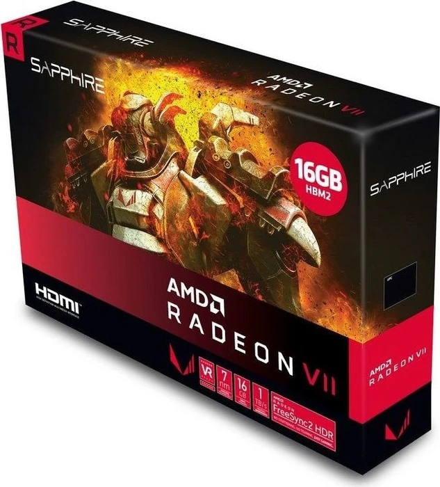 Sapphire Radeon VII, 16GB HBM2, HDMI, 3x DP, full retail