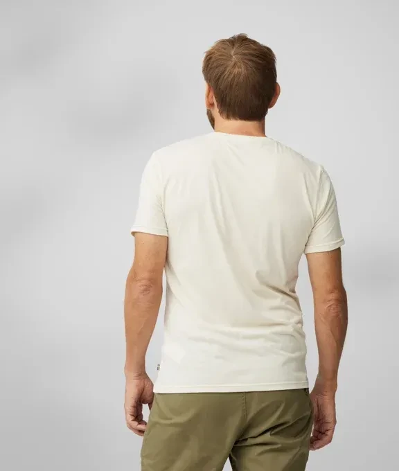Fjällräven Logo Funktionsshirt kurzarm chalk white (Herren)