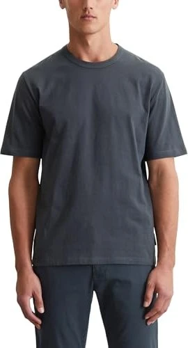 Marc O'Polo Regular aus hochwertiger Bio-Baumwolle T-Shirt kurzarm dark navy (Herren)