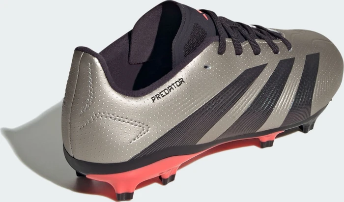 adidas Predator League FG platinum metallic/aurora black/turbo (Junior)
