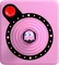 Atari CX40+ Wireless Joystick Ghost Edition Pinky rosa Vorschaubild