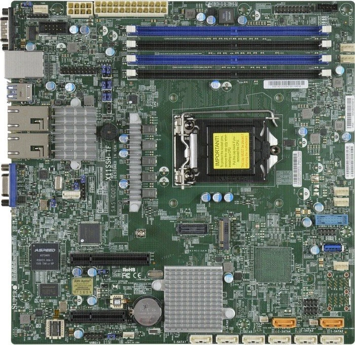 Supermicro X11SSH-TF, bulk (Intel 1151)