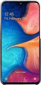 Samsung Gradation Cover für Galaxy A20e schwarz