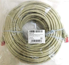 EFB Elektronik Patchkabel, Cat6, S/FTP, RJ-45/RJ-45, 25m, grau