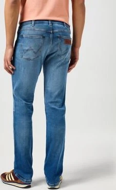 Wrangler Greensboro Medium Stretch Jeans mid authentic wash (Herren)