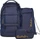 Satch Pack Set Denim Blue Schulrucksack-Set, 3-tlg. (01472-30054-10)