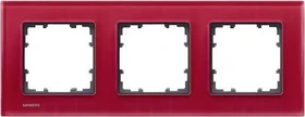 Siemens DELTA miro Glas Rahmen 3-Fach, orient