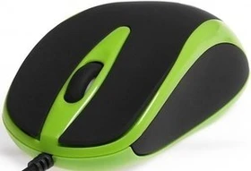 Media-Tech Plano Mouse grün, USB (MT1091G)