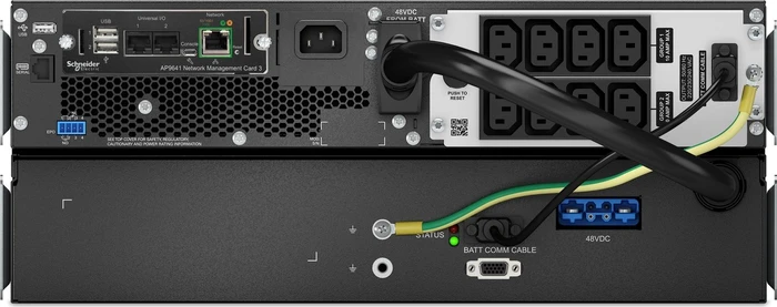 APC Smart-UPS On-Line RM 4U, 3000VA, inkl. Netzwerkkarte, USB/seriell