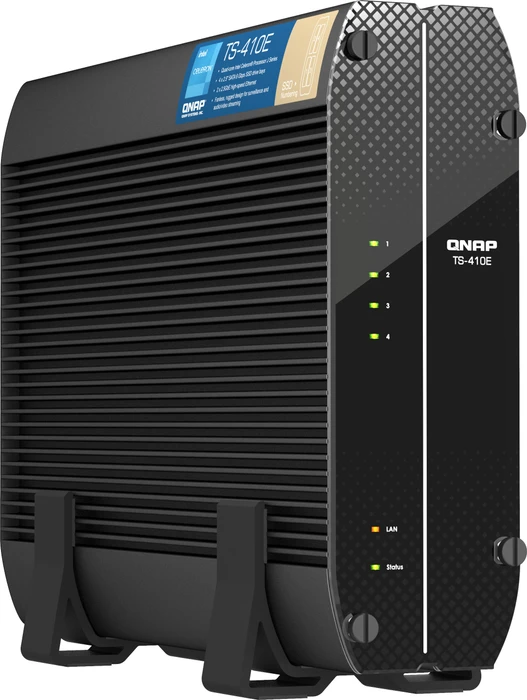 QNAP Turbo Station TS-410E-8G, 8GB RAM, 2x RJ-45 2.5GBase-T, 4x USB-A 3.1