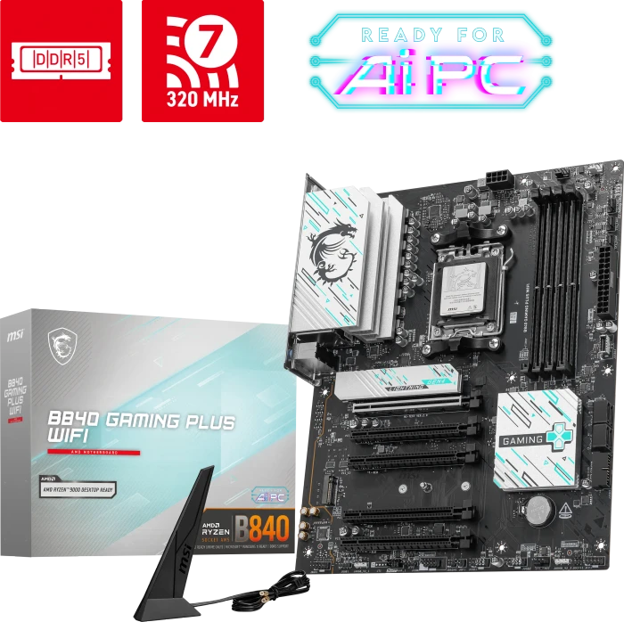 MSI B840 Gaming Plus WIFI (AMD AM5)