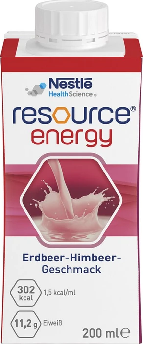 Nestlé Resource Energy Drink Erdbeer/Himbeer 200ml